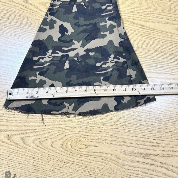 Y2K 90"s L&B Lucky & Blessed Bell Bottom Flared Jeans Camo Sz 4 (27x28)  Stretch - Picture 14 of 14